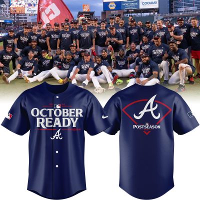 Atlanta Braves October Ready 2024 Postseason Baseball Jersey