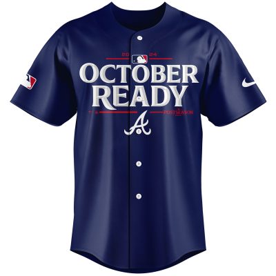 Atlanta Braves October Ready 2024 Postseason Baseball Jersey