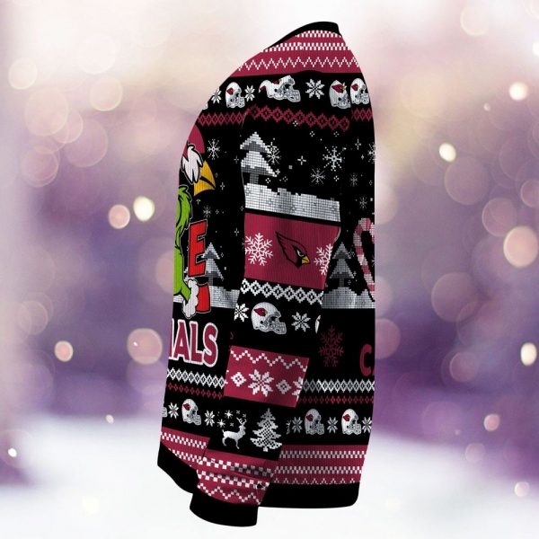 Arizona Cardinals Grinch Love Knitted Sweater