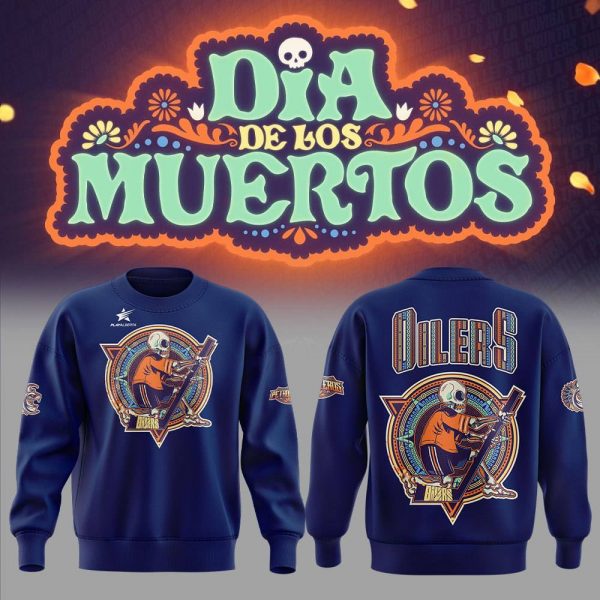 Edmonton Oilers Our inaugural Dia de los Muertos Sweatshirt