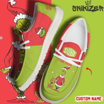 Grinch Christmas HD Shoes