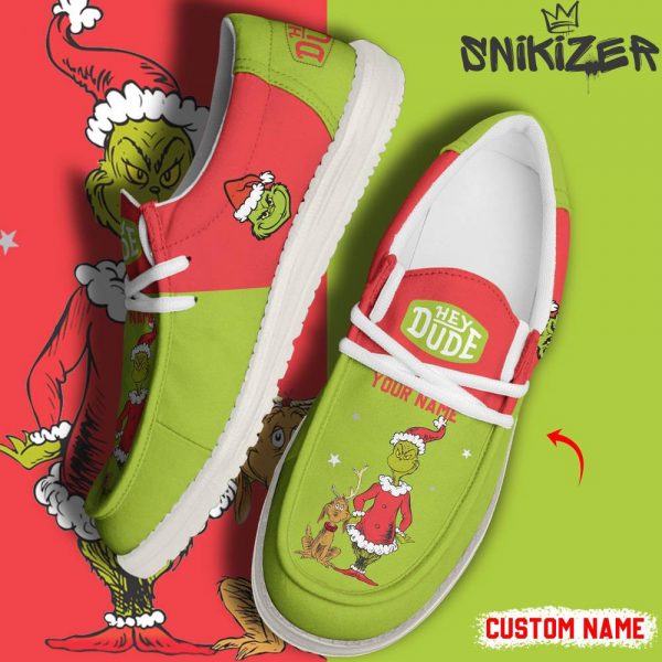 Grinch Christmas HD Shoes