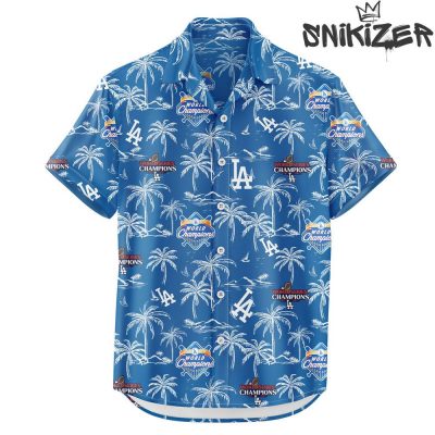 Los Angeles Dodgers 2024 World Series Champions Hawaiian Shirt