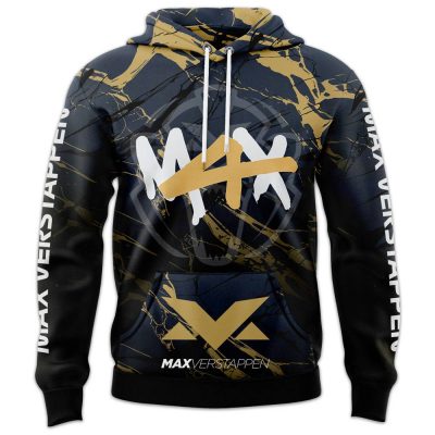 Max Verstappen World Champion 2024 Graphic Hoodie