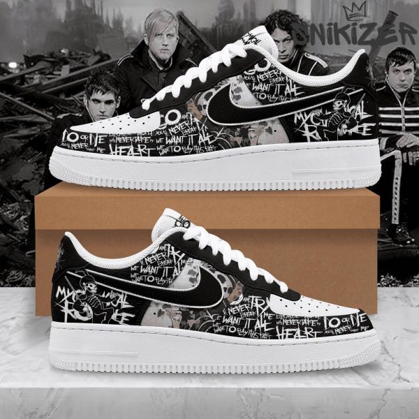 My Chemical Romance Black Limited Edition Air Force 1 Sneaker