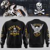 Navy Midshipmen Fear The Bones Jolly Rogers White Sweatshirt