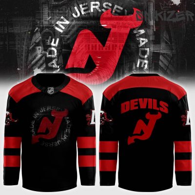 New Jersey Devils Made in Jersey Hockey Jersey