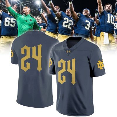 Notre Dame Fighting Irish Shamrock Series Custom Football Jersey