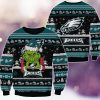 Las Vegas Raiders Grinch Love Knitted Sweater