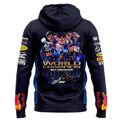 Red Bull Max Verstappen World Champion Limited Edition Hoodie