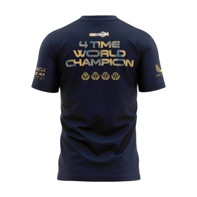 Red Bull Racing 2024 World Champion Winner Max Verstappen Shirt