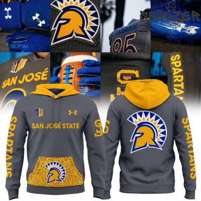 San Jose State Football Special Edition Grey Hoodie