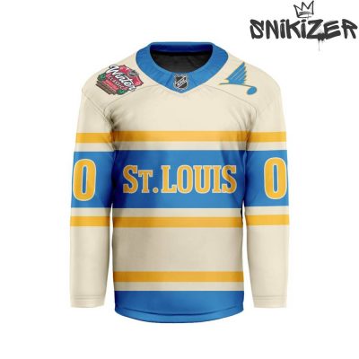 St. Louis Blues NHL 2025 Winter Classic Special Edition Hockey Jersey