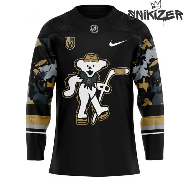 Vegas Golden Knights NHL x Grateful Dead Night Hockey Jersey