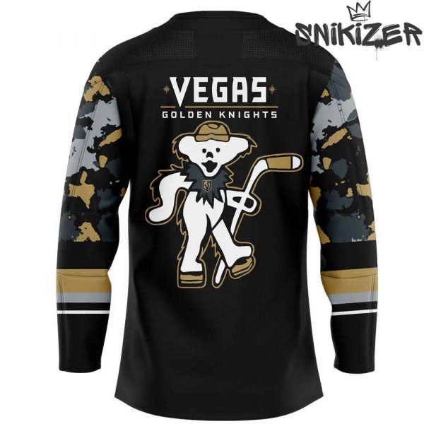 Vegas Golden Knights NHL x Grateful Dead Night Hockey Jersey