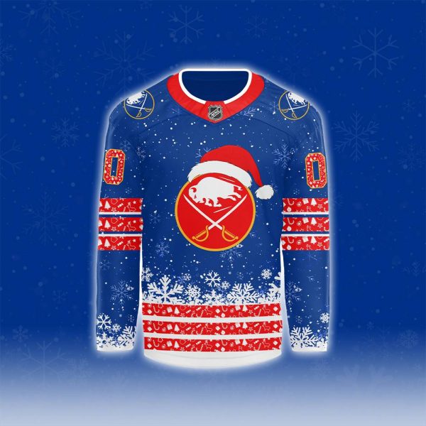 Buffalo Sabres Merry Christmas 2024 Limited Edition Custom Jersey