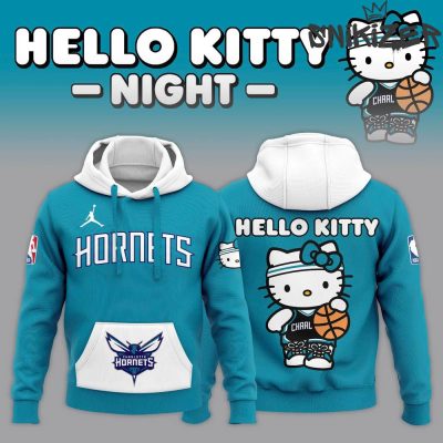 Charlotte Hornets x Hello Kitty Special Edition Hoodie