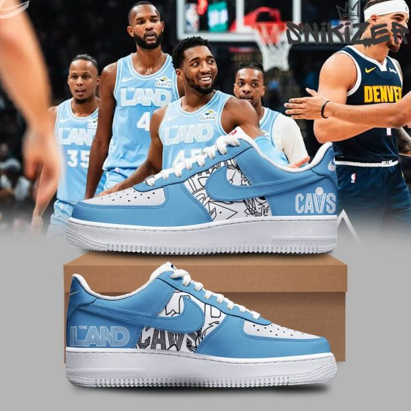 Cleveland Cavaliers Gallery Blue Blake Air Force 1 Sneaker