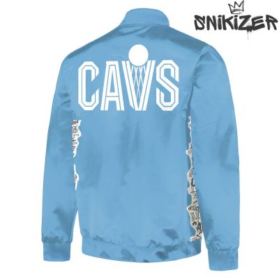 Cleveland Cavaliers Gallery Blue Blake Special Edition Bomber Jacket