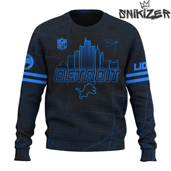 Detroit Lions Back In Black Special Edition Sweater