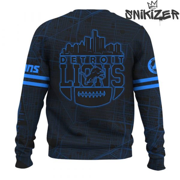 Detroit Lions Back In Black Special Edition Sweater