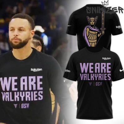 Golden State Valkyries We Are Valkyries Black Tee