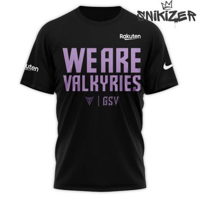 Golden State Valkyries We Are Valkyries Black Tee