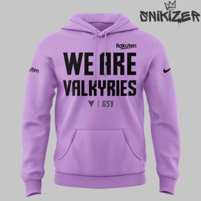 Golden State Valkyries We Are Valkyries Purple Hoodie