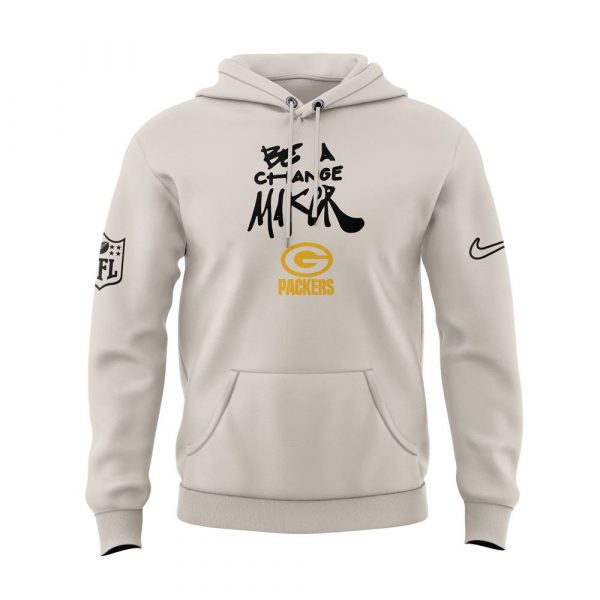 Green Bay Packers Coach Matt LaFleur Be A Change Maker Hoodie