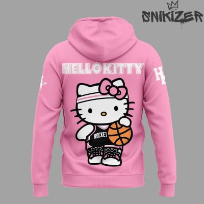 Houston Rockets x Hello Kitty Special Edition Pink Hoodie