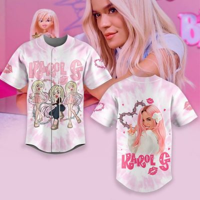 Karol G Love Pink Baseball Jersey