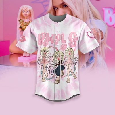 Karol G Love Pink Baseball Jersey