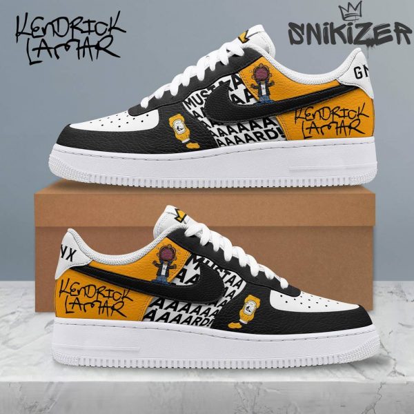 Kendrick Lamar Mustard Special Edition Air Force 1 Sneaker