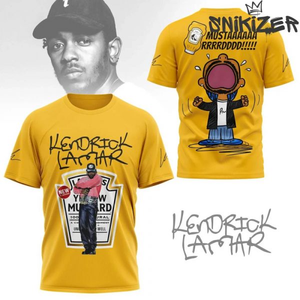 Kendrick Lamar Mustard Yellow Tee