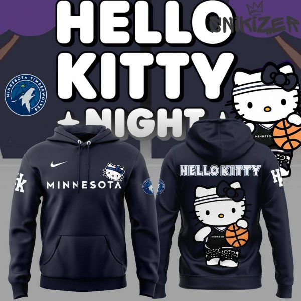 Minnesota Timberwolves x Hello Kitty Limited Edition Hoodie