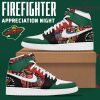 Minnesota Wild x 2024 Firefighter Appreciation Night Stan Smith Shoes