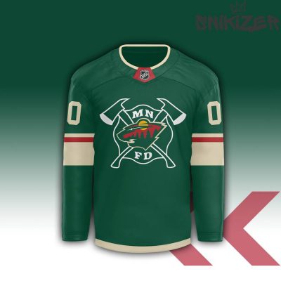 Minnesota Wild x 2024 Firefighter Appreciation Night Hockey Jersey