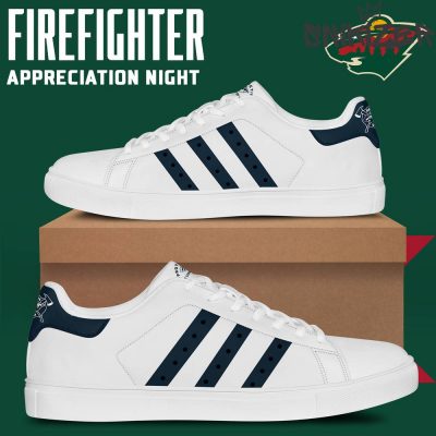 Minnesota Wild x 2024 Firefighter Appreciation Night Stan Smith Shoes