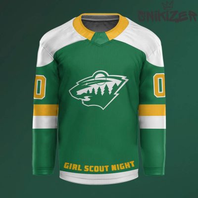 Minnesota Wild x 2024 Girl Scout Night Limited Edition Hockey Jersey