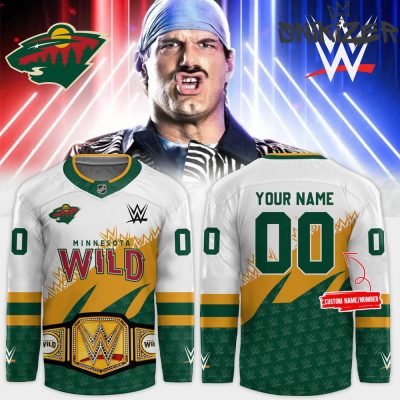 Minnesota Wild x 2024 WWE Night Hockey Jersey