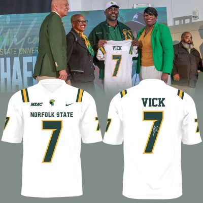 Norfolk State Spartans Coach Vick Football Jersey