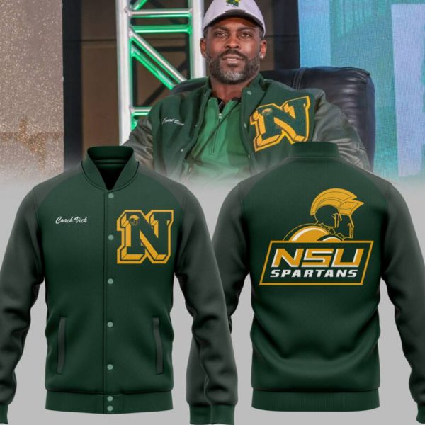 Norfolk State Spartans Coach Vick Special Edition Baseball Jacket