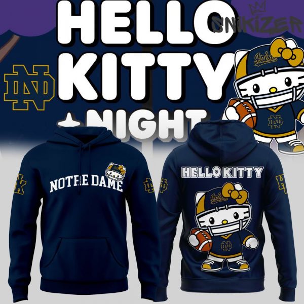 Notre Dame Fighting Irish x Hello Kitty Special Edition Hoodie