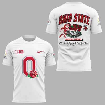 Ohio State Buckeyes x Rose Bowl Game White Tee