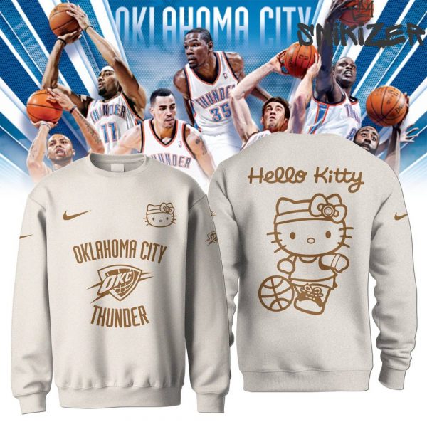 Oklahoma City Thunder x Hello Kitty Special Edition Sweatshirt