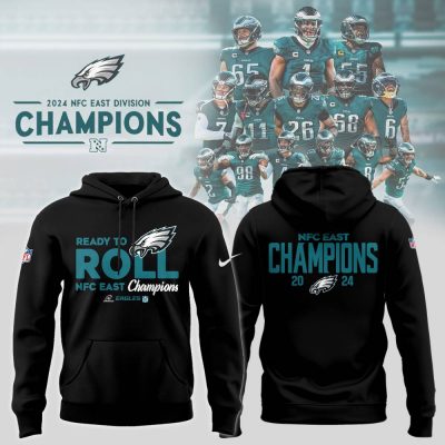 Philadelphia Eagles Kelly Green NFC East Champions Hoodie