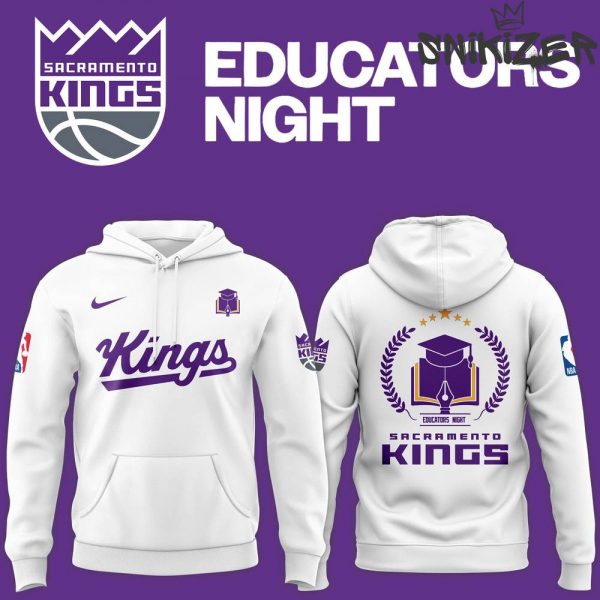 Sacramento Kings x Educators Night 2024 Limited Edition Hoodie