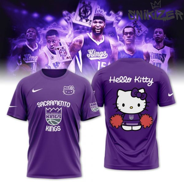 Sacramento Kings x Hello Kitty Limited Edition TShirt