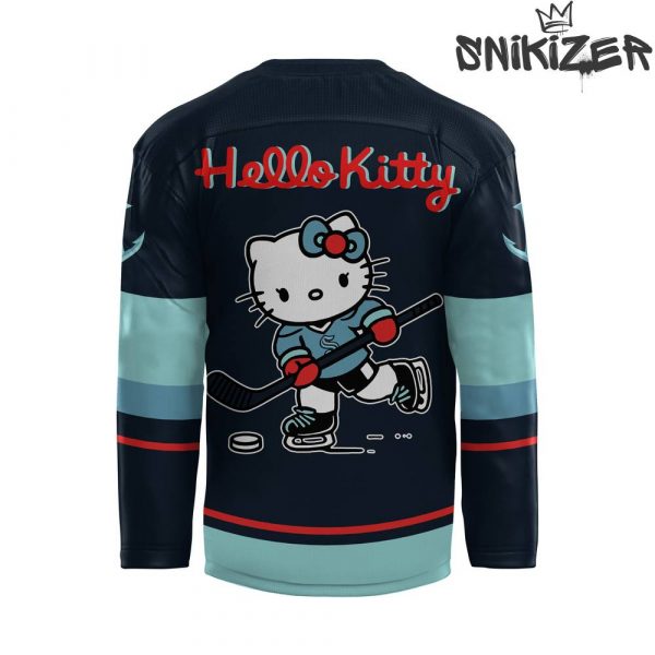 Seattle Kraken x Hello Kitty Special Edition Hockey Jersey