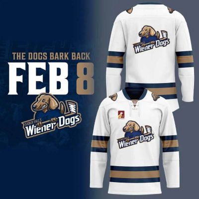 Sioux Falls Stampede Wiener Dogs 2024 Limited Edition Hockey Jersey